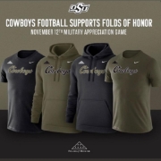 Looking for Official Nike Folds of Honor Team Gear for Saturday It's at The  End Zone