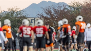 Oklahoma State Had Heavy Typical Tuesday Practice With Some New Guys Present