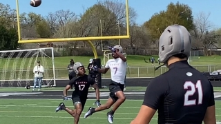 Oklahoma State Commit Willie Nelson Shows Out at Under Armour