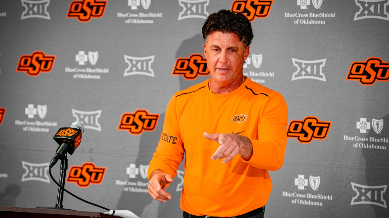 Gundy, Cowboys Talk Start of Season and Bye Week Goals During Media  Availability - Oklahoma State University Athletics