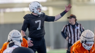 Oklahoma State Quarterback Room Might Be the Deepest It's Been Under Gundy
