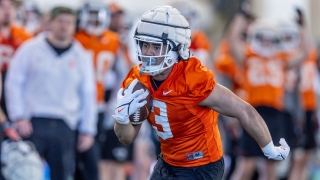 No Pads and Big Day for the Offense on Day 2 of Oklahoma State Spring Football