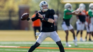 Offense Has Some Big Plays in Balanced Oklahoma State Scrimmage Watched by Recruits