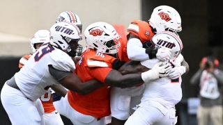 Oklahoma State Nose Tackle Thomas Knows Who Has His Back?
