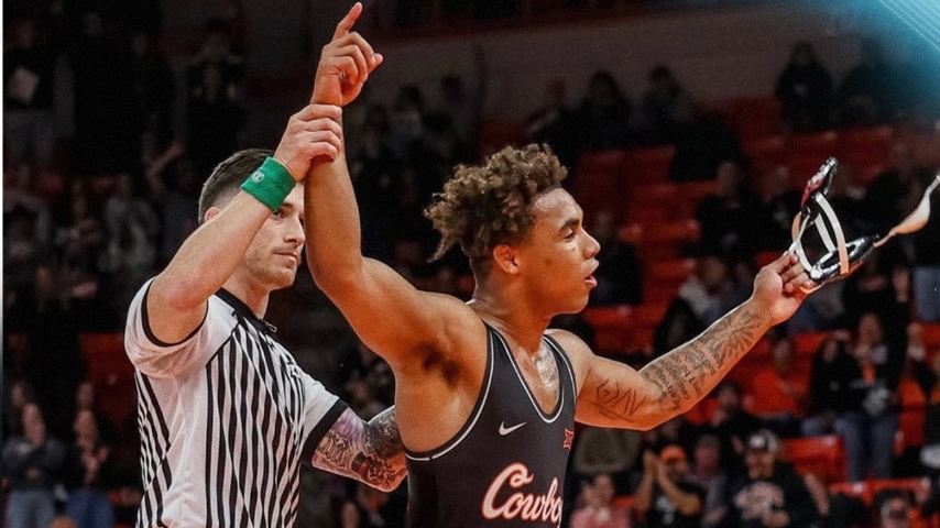 Lockett's Last Second Five Point Move Rivals Another in Oklahoma State History