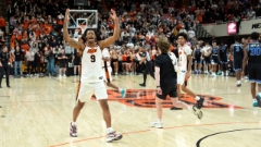 Watch: Steve Lutz and Players Talk Quad 1 Win Over No. 16 BYU