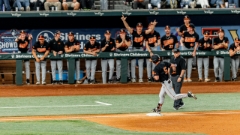 Oklahoma State Gets Season Opening HR from Shull, but Arkansas Run Rules