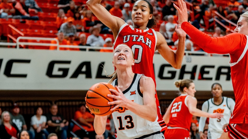 Oklahoma State Cowgirls Go Back-to-Back with 73-55 President's Day Win Over Utah