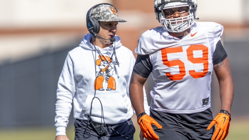 Spring Break Over! Time to Get Serious with Cowboy Spring Football