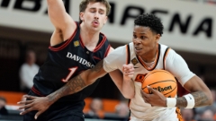 Oklahoma State Rallies and Battles Past Davidson 84-80 in NIT Opening Round