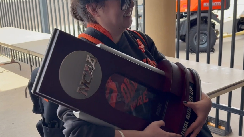 Trophies and Belts Come Home From Cleveland With Cowboy Wrestlers