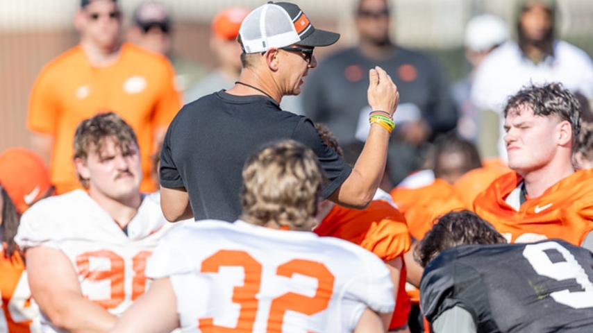 First Day in Full Pads for Oklahoma State Had More Offense and Recruiting Unofficials