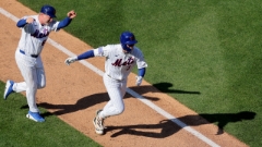 Carson Benge Hits Home Run for First Major League Hit With New York Mets