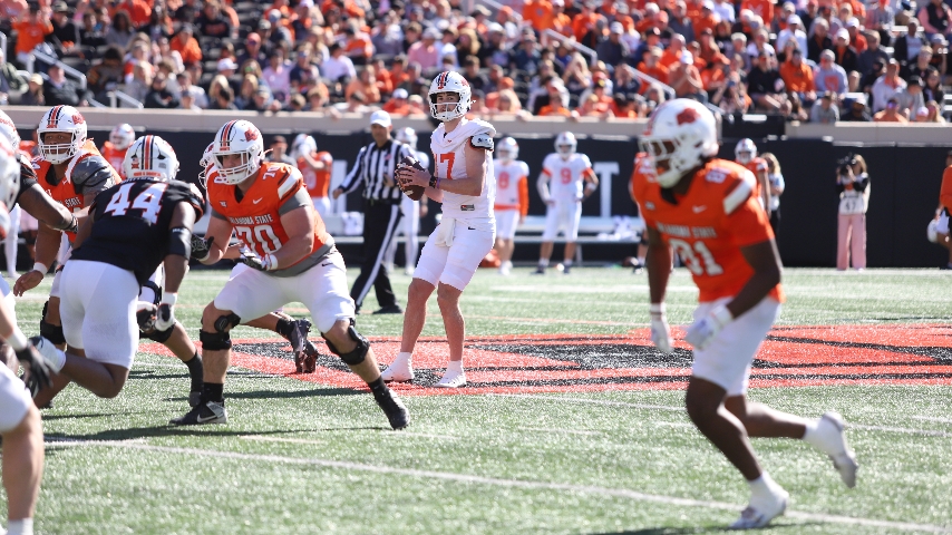 Spring Game: Offense Wins the Day 42-33 Over Defense