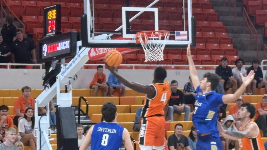 Kashie Natt Just Misses Triple Double in 93-85 Homecoming Exhibition Win Over Tulsa
