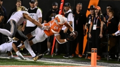 Caleb Hawkins Eclipses The Century Mark In Rushing For The First Time As A Cowboy
